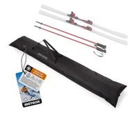 meteor Robust Ski Bag 180 cm with Carry Handles for 1 Pair of Skis and Poles - Ultralight Water-Repellent Ski Bag Foldable Ski Storage Bag Made of 600D Polyester Ski Cover Suitable for Aeroplane