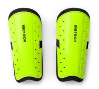 Meteor - Shin Guards for Kids - Football Leg Pads for Boys & Girls - Breathable Youth Protective Gear for Soccer Matches & Training - Size S - Colour: Yellow