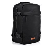 meteor - Travel Backpack - 40x20x25 - Underseat Cabin Bag, Carry On Bag, Lightweight Hand Luggage, for Weekend Trips - Travel Accessories - Holdall - Back Pack Men's, Women - Black