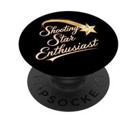 Meteor Watching Meteor Shower Shooting Stars Meteor Observer PopSockets Adhesive PopGrip