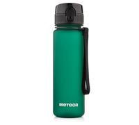 meteor Water bottle 500 ml - Secure flip lid with lock for daily hydration - Durable and practical sports water bottle for training and travel - Sport water bottle Emerald
