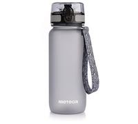 meteor Water bottle 650 ml - Secure flip lid with lock for daily hydration - Durable and practical sports water bottle for training and travel - Sport water bottle Grey