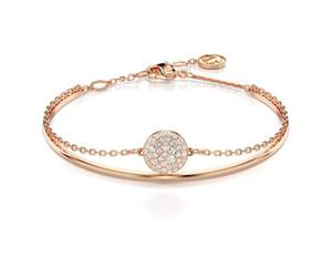 Meteora - Blanc Rosé - Bracelet Jonc - Swarovski S