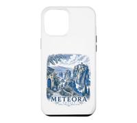 Meteora Greece Vintage Monastery Travel Landscape Art Case for iPhone 12 Pro Max