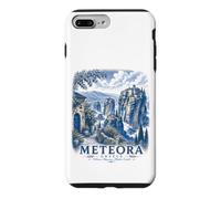 Meteora Greece Vintage Monastery Travel Landscape Art Case for iPhone 7 Plus/8 Plus