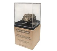 Meteorite on Luxury Display -Al Haggounia 001 - With Certificate - Very Special Gift - Space Stone - Gemstone - Meteorite, gg-3111
