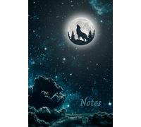 Meteorite Wolf Notebook: A5, Plain, Lined Notebook for Jotting Down Ideas, Note Taking, Making Lists and So Much More