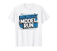 Meteorologist Midnight Model Run NWS Night Shift Weather T-Shirt