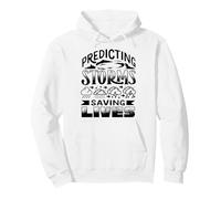 Meteorologist Predicting Storms Proud Weather Forecaster Pullover Hoodie