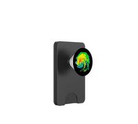 Meteorologist Storm Chasing Weather Radar Image PopSockets PopWallet for MagSafe