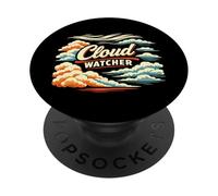 Meteorologist Weather Forecast Meteorology Cloud Watcher PopSockets Adhesive PopGrip