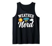 Meteorologist Weather Forecast Meteorology Kids Weather Nerd Tank Top