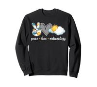 Meteorologist Weather Forecast Meteorology Peace Love Sweatshirt