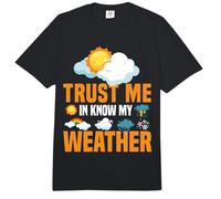 Meteorologist Weather Forecast Meteorology Trust Me in Know Comfort Colors Adult Heavyweight T-Shirt