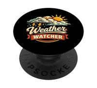 Meteorologist Weather Forecast Meteorology Weather Watcher PopSockets Adhesive PopGrip