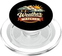 Meteorologist Weather Forecast Meteorology Weather Watcher PopSockets PopGrip for MagSafe
