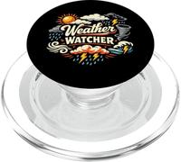 Meteorologist Weather Forecast Meteorology Weather Watcher PopSockets PopGrip for MagSafe