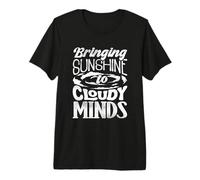 Meteorologist Weatherman Bringing Sunshine to Cloudy Minds Premium T-Shirt