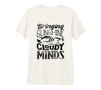 Meteorologist Weatherman Bringing Sunshine to Cloudy Minds Premium T-Shirt