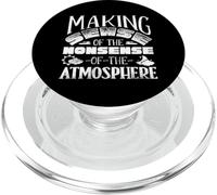 Meteorologist Weatherman Making Sense Of The Atmosphere PopSockets PopGrip for MagSafe