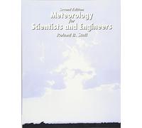 Meteorology for Scientists and Engineers: A Technical Companion Book to C. Donald Ahrens' Meteorology Today: Technical Companion Book to C.Donald ... Book to C. Donald Ahrens' Meteorology Today