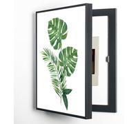 Meter Box Decorative Cover - Flip Cover for Electric Meter Box with Empty Decorative Painting