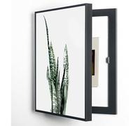 Meter Box Decorative Cover - Flip Cover for Electric Meter Box with Empty Decorative Painting