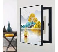 Meter Box Decorative Painting, Electrical Panel Cover Decoration, Fuse Box Cover Cabinet, Empty Hanging Creative Simple, for Indoor(4,23.6 * 31.5in/60 * 80cm)