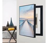 Meter Box Decorative Painting, Electrical Panel Cover Decoration, Fuse Box Cover Cabinet, Empty Hanging Creative Simple, for Indoor(6,23.6 * 31.5in/60 * 80cm)