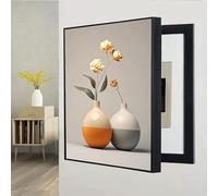 Meter Box Decorative Painting, Electrical Panel Cover Decoration, Fuse Box Cover Cabinet, Empty Hanging Creative Simple, for Indoor(2,23.6 * 31.5in/60 * 80cm)