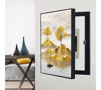 Meter Box Decorative Painting, Electrical Panel Cover Decoration, Fuse Box Cover Cabinet, Empty Hanging Creative Simple, for Indoor(5,23.6 * 31.5in/60 * 80cm)
