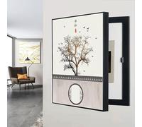 Meter Box Decorative Painting, Electrical Panel Cover Decoration, Fuse Box Cover Cabinet, Empty Hanging Creative Simple, for Indoor(23,23.6 * 31.5in/60 * 80cm)