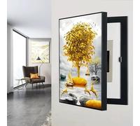 Meter Box Decorative Painting, Electrical Panel Cover Decoration, Fuse Box Cover Cabinet, Empty Hanging Creative Simple, for Indoor(17,23.6 * 31.5in/60 * 80cm)