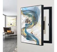 Meter Box Decorative Painting, Electrical Panel Cover Decoration, Fuse Box Cover Cabinet, for Indoor(24,23.6 * 31.5in/60 * 80cm)