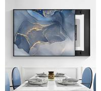 Meter Box Decorative Painting Electrical Panel Cover Decorative Cabinet Indoor Electrical Meter Cover Fuse Box Cover Cabinet,03,Flip top 80X60cm