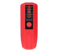 Meter Detector Electromagnetic Radiation Tester with 5 LED Indicator, Magnetic Field Tester, Check TV, Computer, Microwave with Accuracy (Red)