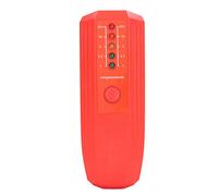 Meter, Electromagnetic Radiation Detector, Color LED Indicator, 50 / 60Hz Monitoring - Accurate Field Measurement, Portable Pocket Tester for Home & Office (Red)