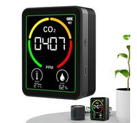 Meter - Multifunction Environment Indicator, PM2.5 Counter, VOC Evaluator | LCD Interface Helping Users Improve Breathing Conditions Indoors Residential Buildings Hospitality Areas