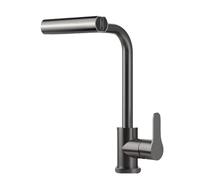 Meter Shaker for Men and Women 4 Modes Waterfall Kitchen Stream Sprayer, Stainless Steel Hot Cold Single Hole Deck Mounted Water Sink Mixer Wash Tap,Kitchen tap