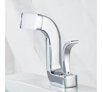 Meter Shaker for Men and Women Bathroom Luxury Waterfall Brass Washbasin Hot and Cold Toilet Mixer Taps - Gold Black Chrome,Kitchen tap