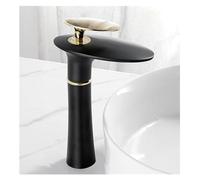 Meter Shaker for Men and Women Bathroom Waterfall Hot and Cold Solid Brass - Sink Mixer Deck Mounted White Gold Washbasin Tap,Kitchen tap