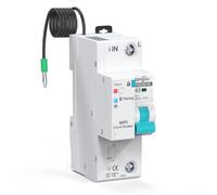 Metering Circuit Breaker, for TUYA MCB WIFI Metering Circuit Breaker for Smart Life Timer Remote Control, Work with for TUYA/Smart Life APP(1P)