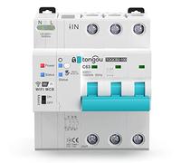 Metering Circuit Breaker, WLAN 3P MCB Metering Circuit Breaker for Smart Life Timer Remote Control, Work with Tuya/for Smart Life APP
