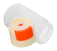 Metering Fish Food Feeder Bottle for Aquarium Flakes, Plastic Storage | See-through Design, Portion Output Approximately 0.5g Each Time, Suitable for Fish Food within 1.5mm