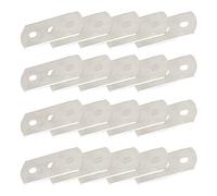 METERIO 20 PCS Automotive Vinyl Wrap Cutter Standby Steel Blades