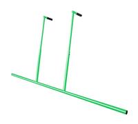 Metex Steel Dapple Bar 2000mm for Flowing Concrete - Fully Welded Steel Construction with 90 Degree Comfort Grip Handles - Height Adjustable with A Powder Coated Finish - Colour May Vary