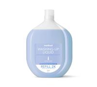 Method Washing Up Liquid Refill, Washing Up Soap, Tough on Grease and Grime, Fresh Coconut Water Scent,1 x 1L