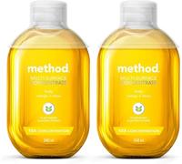 Method All Purpose Cleaner, Concentrated, Lively, Mango & Citrus fragrance, 2x240ml (Pack of 2)