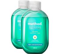 Method All Purpose Cleaner, Concentrated, Refreshing, Lotus Flower & Sage fragrance, 2X 240ml (Pack of 2)