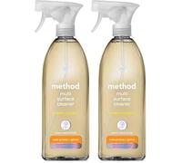 Method All Purpose Cleaner Spray, Cuts Grease and Grime, Surface Cleaner, Cream Custard Scent, Pack of 2, 1 x 828ml